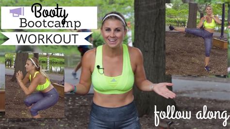 Booty Boot Camp Workout I 35 Minutes: Bodyweight & Optional。